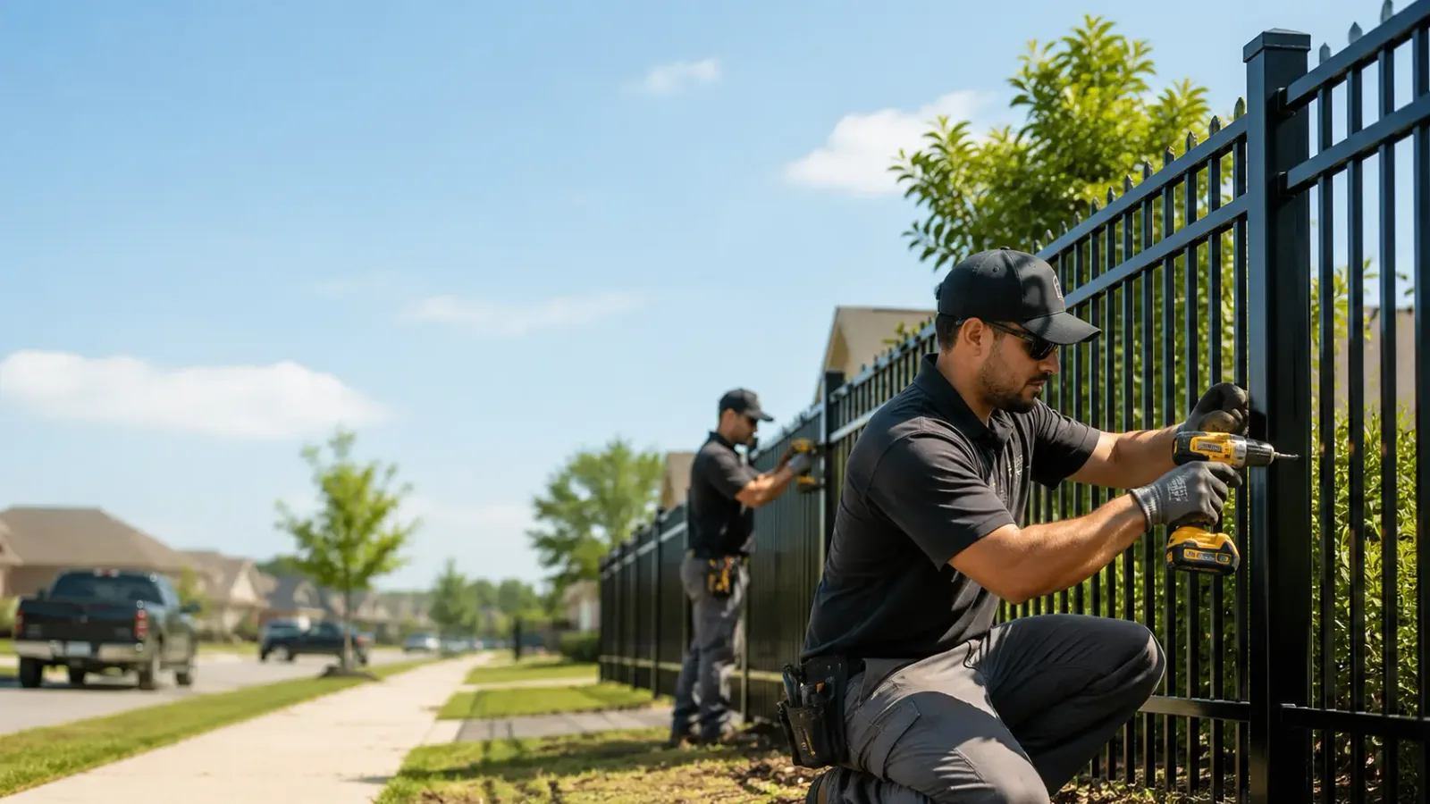 Metal Fence Installation in Bluff City, TN